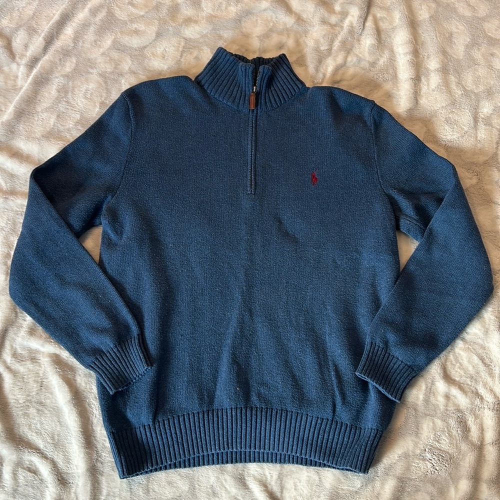 Polo by Ralph Lauren Navy Blue Sweater